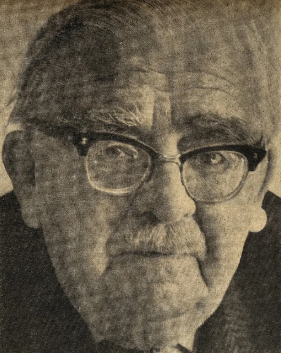 Πορτρέτο: Milan Vidmar Sr