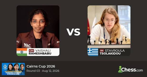 Cairns Cup 2026, 3ος γύρος
